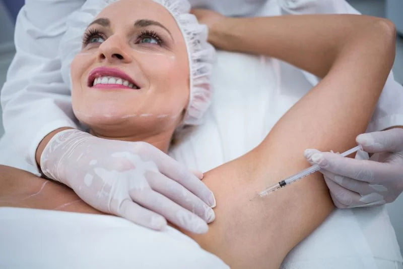 Botox Hiperhidrosis axilar .